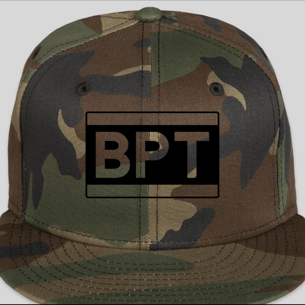 BPT Camo New Era 9FIFTY Flat Bill Snapback Hat